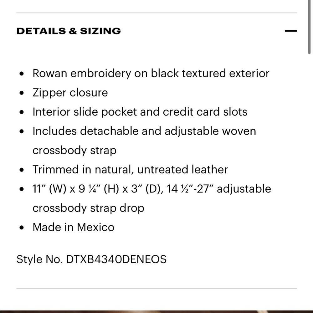 NWT- CONSUELA- “ ROWAN”Vibrant Geometric Crossbody Bag - Multicolor - Picture 10 of 10